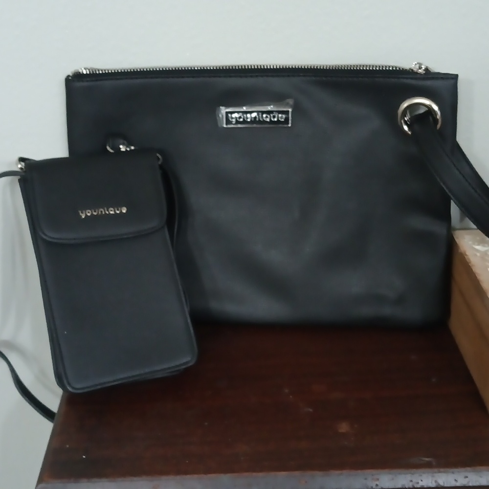 Younique Wristlet & Phone Bag- New